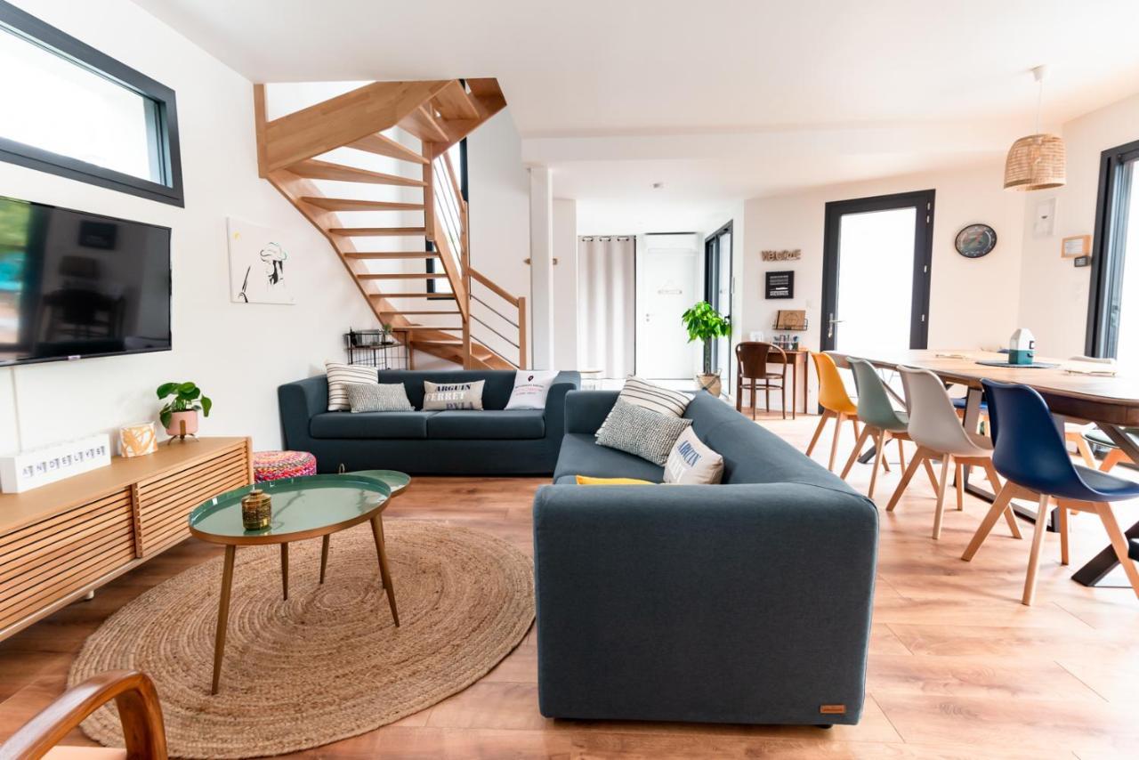 Frenchyhomes☆Villadeluxe☆Plage☆Piscine Andernos-les-Bains Zewnętrze zdjęcie